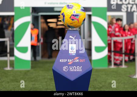 Udine, Italia. 16 marzo 2024. Foto Andrea Bressanutti/LaPresse - 16 marzo 2024 Udine, Italia - Sport, calcio - Udinese vs Torino FC - Campionato italiano di calcio serie A TIM 2023/2024 - Stadio Bluenergy. Nella foto: Keepracismout foto Andrea Bressanutti/LaPresse - 16 marzo 2024 Udine, Italia - Sport, calcio - Udinese vs Torino FC - Campionato Italiano di calcio di serie A 2023/2024 - Stadio Bluenergy. Nella foto: Keepracismout credito: LaPresse/Alamy Live News Foto Stock