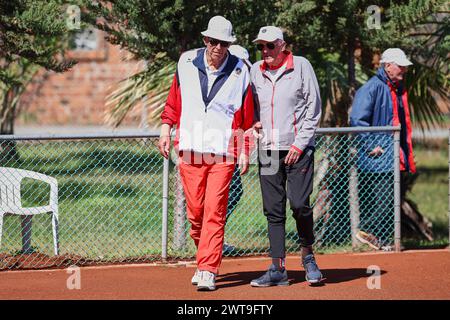 Manavgat, Antalya, Turchia. 16 marzo 2024. Impressioni durante i Campionati mondiali a squadre e individuali 2024 65-85 (Credit Image: © Mathias Schulz/ZUMA Press Wire) SOLO PER USO EDITORIALE! Non per USO commerciale! Foto Stock