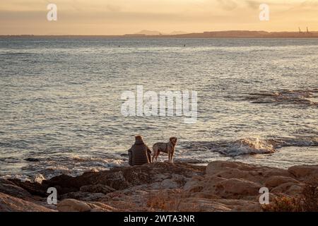 De la Almadraba en Alicante. España. Foto Stock