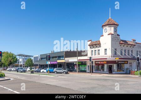 Centro città, Auburn Street, città di Goulburn, nuovo Galles del Sud, Australia Foto Stock