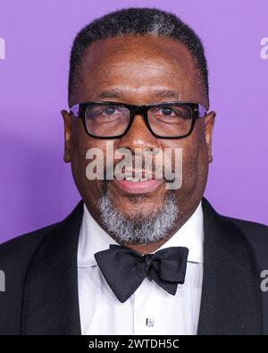 Los Angeles, Stati Uniti. 16 marzo 2024. LOS ANGELES, CALIFORNIA, USA - 16 MARZO: Wendell Pierce arriva al 55° NAACP Image Awards annuale tenutosi presso lo Shrine Auditorium e Expo Hall il 16 marzo 2024 a Los Angeles, California, Stati Uniti. (Foto di Xavier Collin/Image Press Agency) credito: Image Press Agency/Alamy Live News Foto Stock