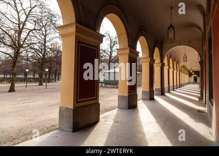 La Residenz nel centro di Monaco è l'ex palazzo reale dei re Wittelsbach di Baviera. Il più grande palazzo cittadino della Germania. Foto Stock