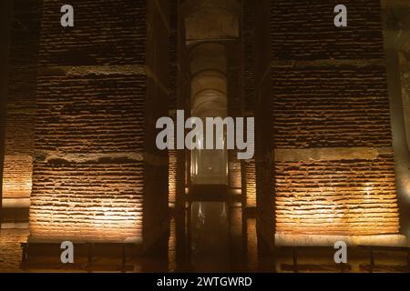 Basilica Cistern alias Yerebatan Sarnici a Istanbul. Istanbul Turkiye - 8.3.2022 Foto Stock