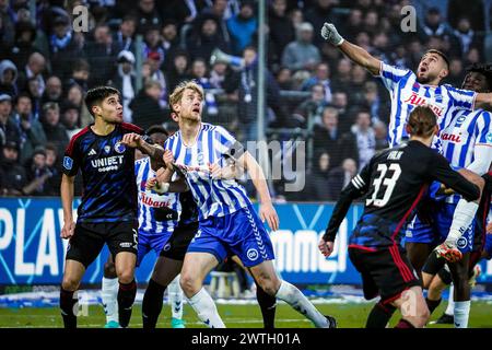 Odense, Danimarca. 17 marzo 2024. Filip Helander (25) di Odense BK visto durante il 3F Superliga match tra Odense BK e FC Copenhagen al Nature Energy Park di Odense. (Photo Credit: Gonzales Photo/Alamy Live News Foto Stock