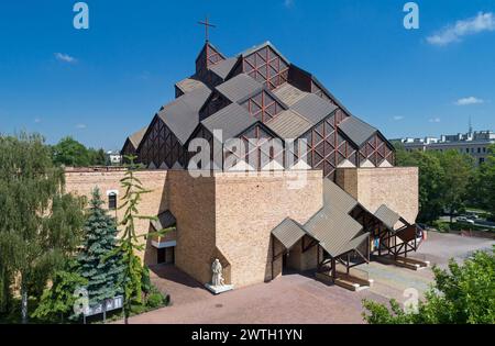 Chiesa di nostra Signora di Częstochowa a Cracovia, Nowa Huta, Polonia Foto Stock