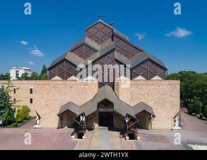 Chiesa di nostra Signora di Częstochowa a Cracovia, Nowa Huta, Polonia Foto Stock