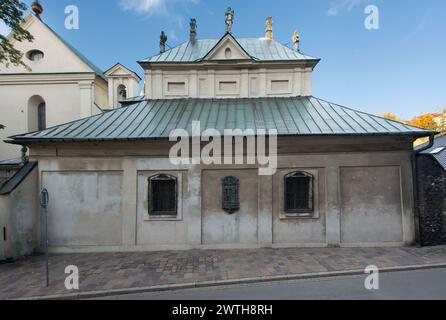 Jan Bukowski, policromo, casa Loreto, Chiesa dell'Annunciazione della Beata Vergine Maria, Cappuccini, Cracovia, Polonia Foto Stock