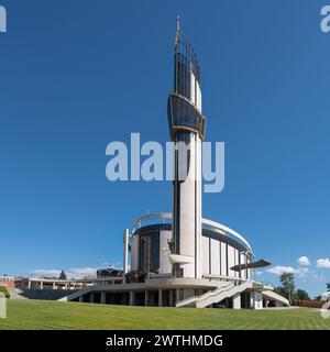 Il Santuario della Divina Misericordia, Lagiewniki, Cracovia, Polonia Foto Stock