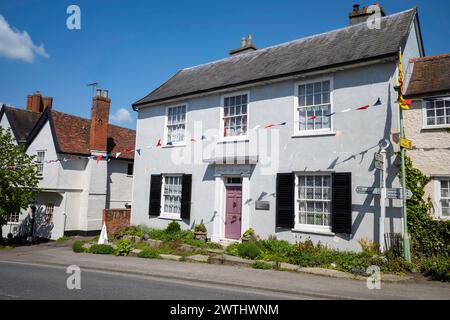 Il villaggio ospita Debenham, Suffolk, Inghilterra Foto Stock