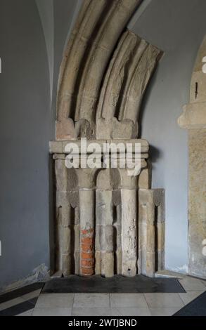 Monastero di Norbertine, Chiesa di San Agostino e San Giovanni Battista, Cracovia, Polonia Foto Stock