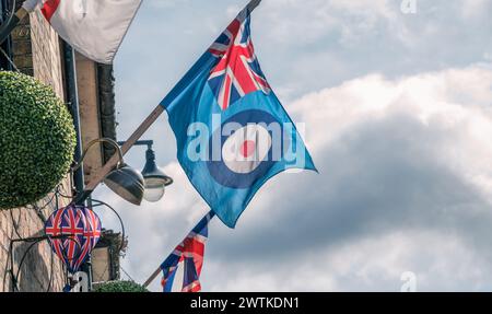 Bandiera della Royal Air Force Foto Stock