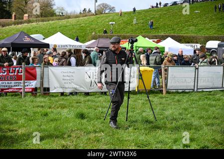 Eyton Races - corse ippiche Point 2 Point Foto Stock