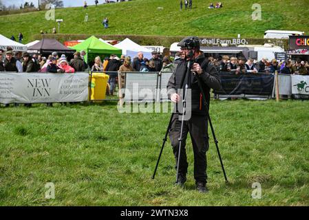 Eyton Races - corse ippiche Point 2 Point Foto Stock