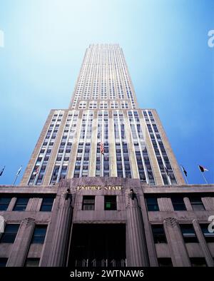 STATI UNITI. New York. Empire State Building. Foto Stock