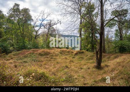 Splendida giornata al parco storico nazionale di Harpers Ferry Foto Stock