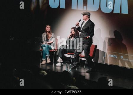 Copenaghen, Danimarca. 18 marzo 2024. Il cantante e cantautore inglese Pete Doherty ha visto con il regista Katia de Vidass a un Q&A al festival di documentari CPH DOX a Brema a Copenaghen. (Photo Credit: Gonzales Photo/Alamy Live News Foto Stock