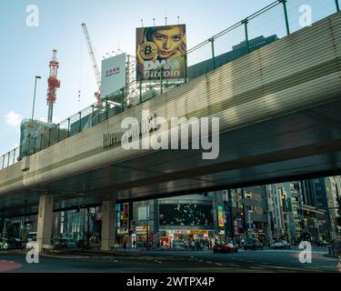 Rappongi Hills District di Tokyo, Giappone, giugno 2023 Foto Stock