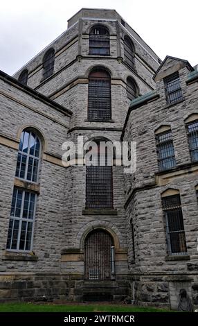 Lo storico Ohio State Reformatory di Mansfield è ora un'attrazione turistica e un luogo dove è stato girato un film, tra cui lo Shawshank Redemption. Foto Stock