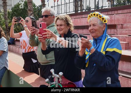 Manavgat, Antalya, Turchia. 19 marzo 2024. Impressioni che guardano la partita durante i Campionati mondiali a squadre e individuali 2024 65-90 (immagine di credito: © Mathias Schulz/ZUMA Press Wire) SOLO PER USO EDITORIALE! Non per USO commerciale! Foto Stock