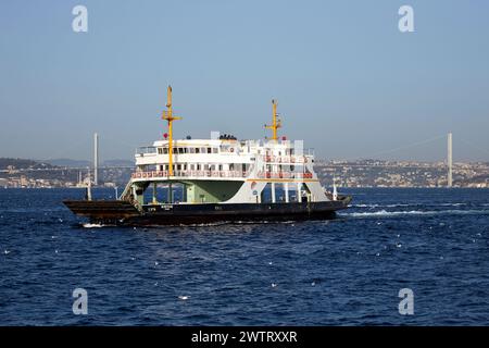 Okmeydani Car Ferry, Istanbul, Turchia, Europa Foto Stock