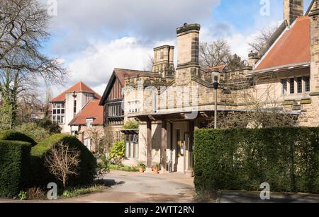 Jesmond Dene House, un hotel a Newcastle upon Tyne, Inghilterra, Regno Unito Foto Stock