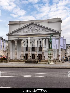 Teatro immobiliare di Aquisgrana, NRW, Germania Foto Stock