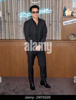 New York, Stati Uniti. 19 marzo 2024. Darren Barnet partecipa alla "Road House" di New York Premiere tenutasi al Jazz al Lincoln Center il 19 marzo 2024 a New York City, NY © Steven Bergman/AFF-USA.COM Credit: AFF/Alamy Live News Foto Stock