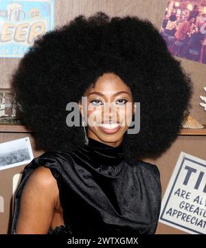 New York, Stati Uniti. 19 marzo 2024. Attis ha partecipato alla "Road House" New York Premiere tenutasi al Jazz al Lincoln Center il 19 marzo 2024 a New York City, NY © Steven Bergman/AFF-USA.COM Credit: AFF/Alamy Live News Foto Stock