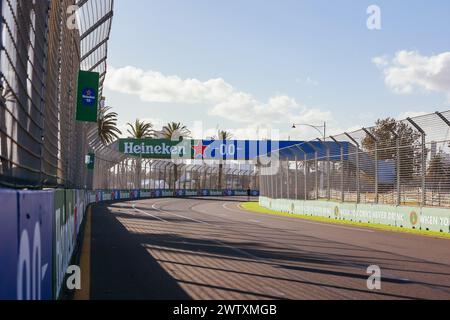 Melbourne, Victoria, Australia. 20 marzo 2024. MELBOURNE, AUSTRALIA - 20 MARZO: Traccia l'atmosfera prima del Gran Premio d'Australia 2024 all'Albert Park di Melbourne, Australia (Credit Image: © Chris Putnam/ZUMA Press Wire) SOLO PER USO EDITORIALE! Non per USO commerciale! Foto Stock