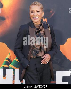 Los Angeles, Stati Uniti. 19 marzo 2024. Gammy Norris arriva alla prima di SHIRLEY Los Angeles di Netflix, tenutasi all'Egyptian Theatre di Hollywood, CALIFORNIA, martedì 19 marzo 2024. (Foto di Sthanlee B. Mirador/Sipa USA) credito: SIPA USA/Alamy Live News Foto Stock