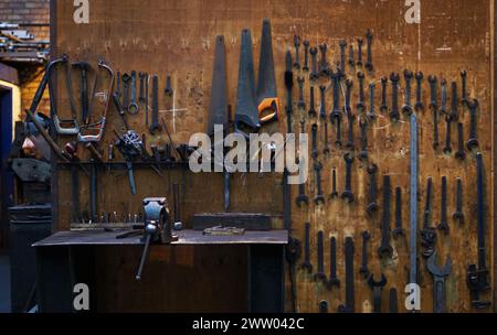 Fabbrica Drop Forge a Dudley West Midlands Foto Stock