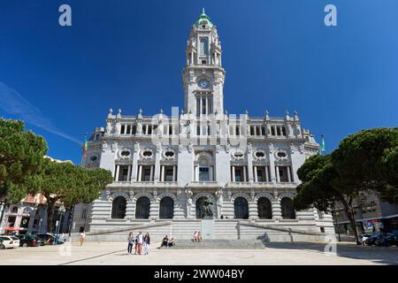 Portogallo, Porto, edificio del municipio Câmara di Porto Foto Stock