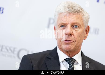 Monaco, Germania. 19 marzo 2024. Il sindaco di Monaco Dieter Reiter ( SPD ) nel Pressclub di Monaco, Germania, il 19 marzo 2024. (Foto di Alexander Pohl/Sipa USA) credito: SIPA USA/Alamy Live News Foto Stock