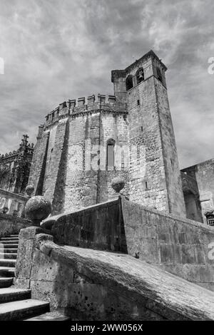 Portogallo, Tomar, la Chiesa principale del Convento di Cristo (Convento de Cristo) Foto Stock