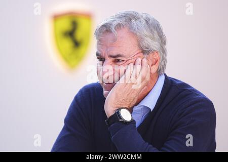 SAINZ Carlos, ritratto durante la Formula 1 Rolex Australian Grand Prix 2024, 3° round del Campionato del mondo di Formula 1 2024 dal 22 al 24 marzo 2024 sull'Albert Park Circuit, a Melbourne, Australia Foto Stock