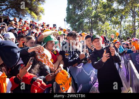 Melbourne, Australia, 21/03/2024, ANTONELLI Andrea Kimi (ita), Prema Racing, Dallara F2 2024, ritratto durante il 3° round del campionato FIA di Formula 2 2024 dal 22 al 24 marzo 2024 sull'Albert Park Circuit di Melbourne, Australia Foto Stock