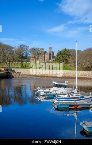 Castello di Lews, Stornaway, Isola di Lewis, Ebridi esterne, Scozia, REGNO UNITO Foto Stock