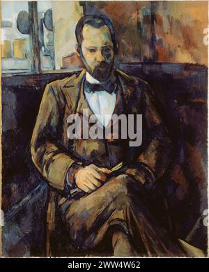 Paul Cézanne. Ambroise Vollard, 1899. Musée des Beaux-Arts de la Ville de Paris, Petit Palais. Foto Stock