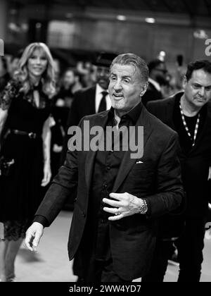 Toronto / Canada, 16 settembre 2023. L'attore e regista Sylvester Stallone partecipa al Red Carpet del Toronto International Film Festival. Crediti: Walter Gilgen Foto Stock