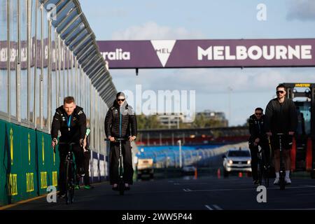 Melbourne, Australia. 20 marzo 2024. Melbourne, Australia, mercoledì 20 marzo: Pierre Gasly (fra) di Alpine durante il Gran Premio d'Australia di Formula 1 2024. Foto, foto e copyright © PETERSON Mark ATP Images (PETERSON Mark/ATP/SPP) credito: SPP Sport Press Photo. /Alamy Live News Foto Stock