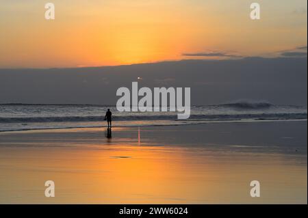 Doppia Six Beach, Seminyak Foto Stock