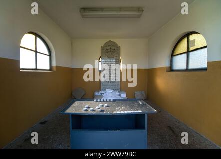 Cimitero ebraico a Nowy Sacz, Kirkut, Malopolska, piccola Polonia, Polonia Foto Stock