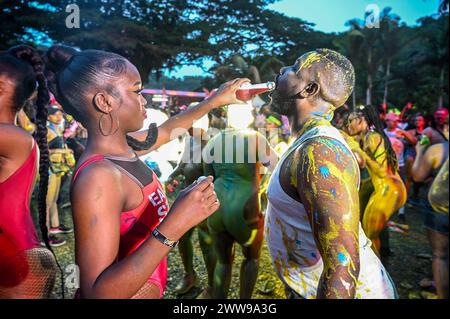 J'Ouvet Carnevale Trinidad e Tobago Foto Stock