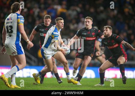 Leeds, Regno Unito. 22 marzo 2024. Ash Handley ofLeeds *** durante la partita di Super League tra Leeds Rhinos e St Helens all'Headingley Stadium di Leeds, Regno Unito, il 22 marzo 2024. Foto di Simon Hall. Solo per uso editoriale, licenza richiesta per uso commerciale. Non utilizzare in scommesse, giochi o pubblicazioni di singoli club/campionato/giocatori. Crediti: UK Sports Pics Ltd/Alamy Live News Foto Stock