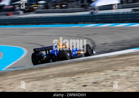 SCOTT DIXON (9) di Auckland, nuova Zelanda pratica per l'inaugurale Thermal Club $1 Million Challenge al Thermal Club di Thermal, CA. Foto Stock