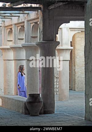 Modello di Dubai nella città vecchia Foto Stock