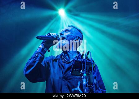 Newcastle, Regno Unito - 22 marzo 2024. Gli MCS stereo si esibiscono all'O2 City Hall, Newcastle. Crediti fotografici : Jill o'Donnell / Alamy Live News Foto Stock