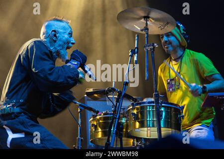 Newcastle, Regno Unito - 22 marzo 2024. Gli MCS stereo si esibiscono all'O2 City Hall, Newcastle. Crediti fotografici : Jill o'Donnell / Alamy Live News Foto Stock