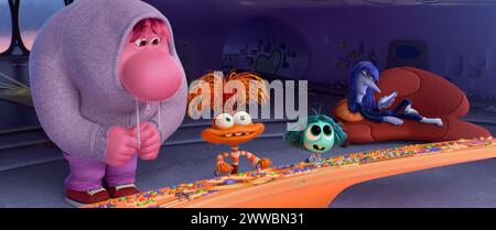 INSIDE OUT 2 (2024), diretto da KELSEY MANN. Crediti: Pixar Animation Studios / Walt Disney Pictures / album Foto Stock