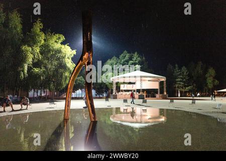 Festival Forecourt di Bregenz, Vorarlberg, Austria Foto Stock